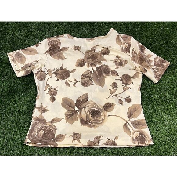 Pretty Girl Y2K Made in USA Crop Top Stretchy Polyester M 90s 2000s Clubwear - Picture 6 of 7